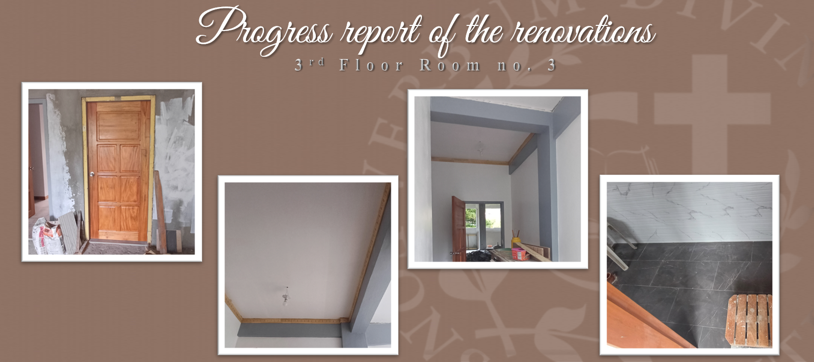 Progress report on the Renovations (3rd Floor Room no. 3)